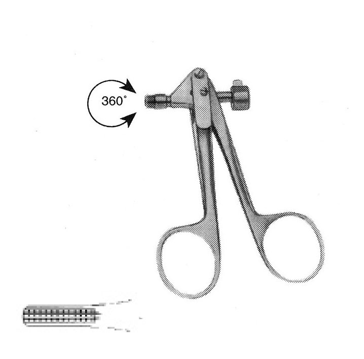 DE BAKEY ATROMAT BAĞIRSAK KLEMP ÇAP  10 MM